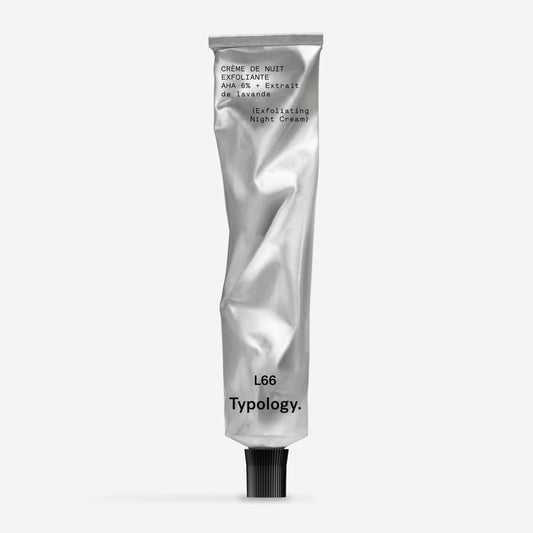 L66 - Crème de nuit exfoliante AHA 6 % + extrait de lavande