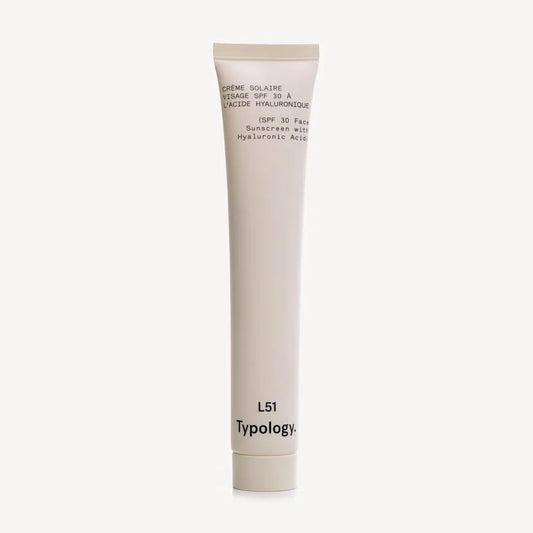 L51 - Crème solaire visage SPF 30 à l'acide hyaluronique